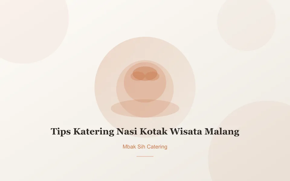 Nasi kotak katering siap didistribusikan untuk rombongan wisata